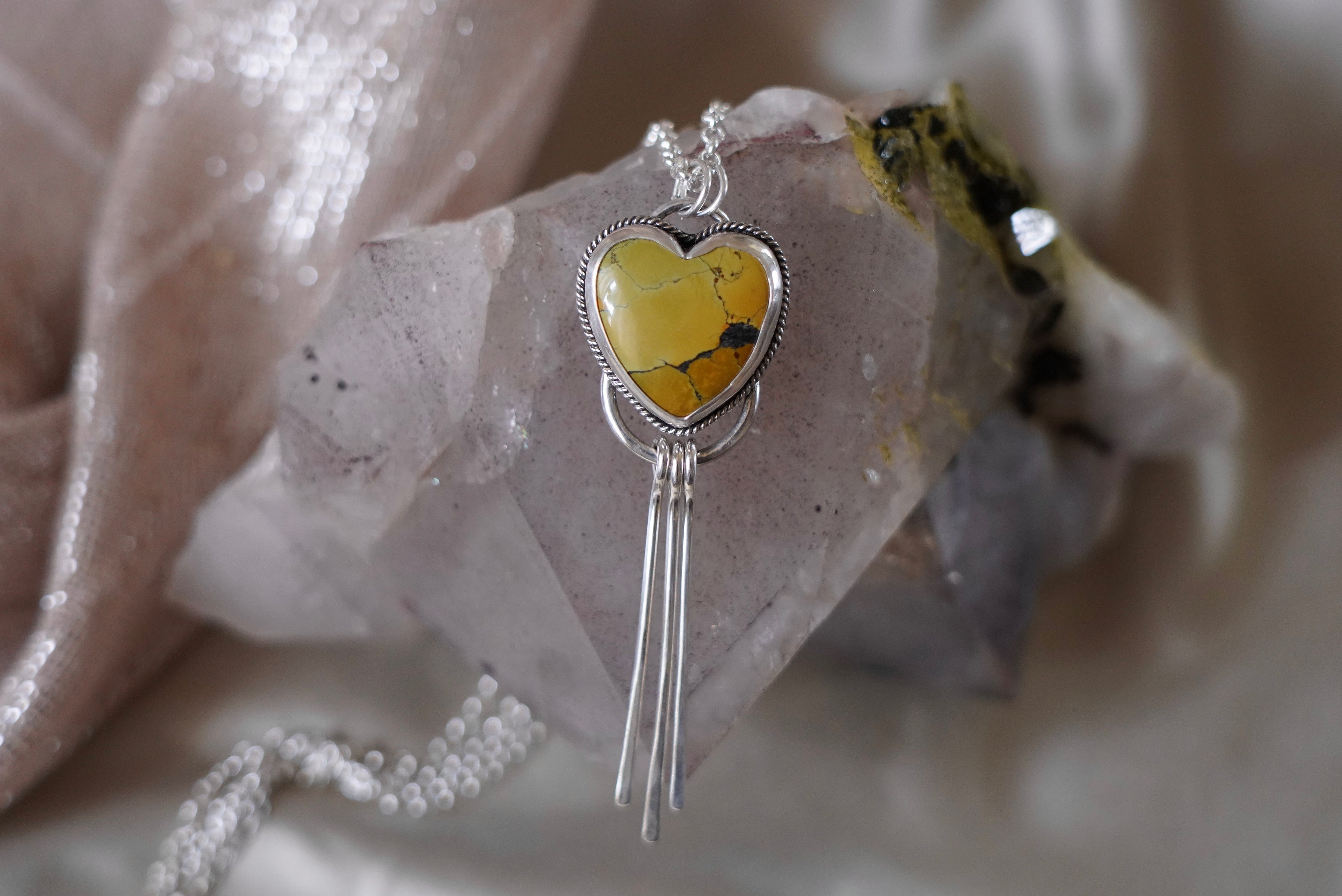 With Heart Necklace