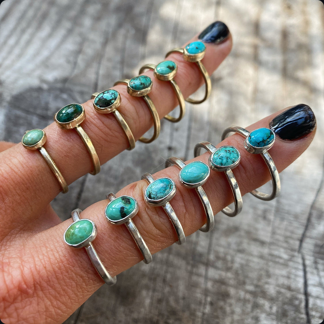 Turquoise Stacker Ring