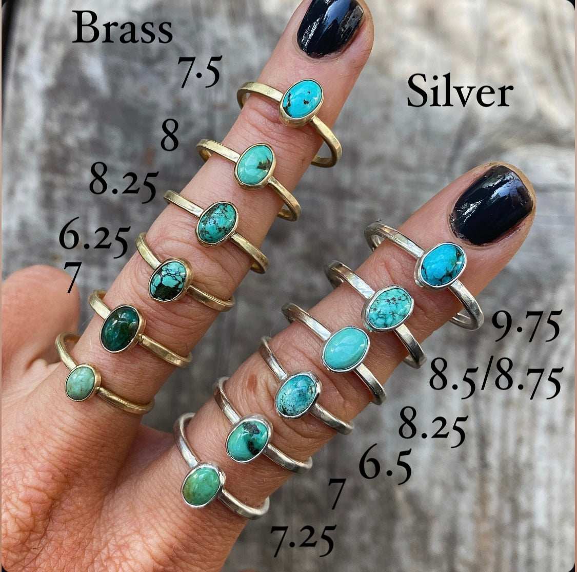 Turquoise Stacker Ring