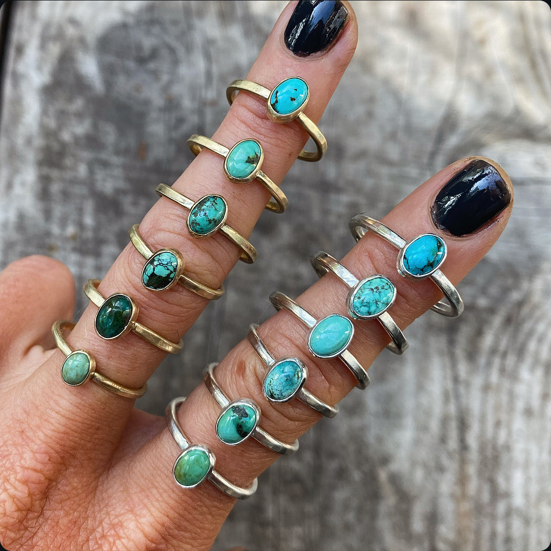 Turquoise Stacker Ring