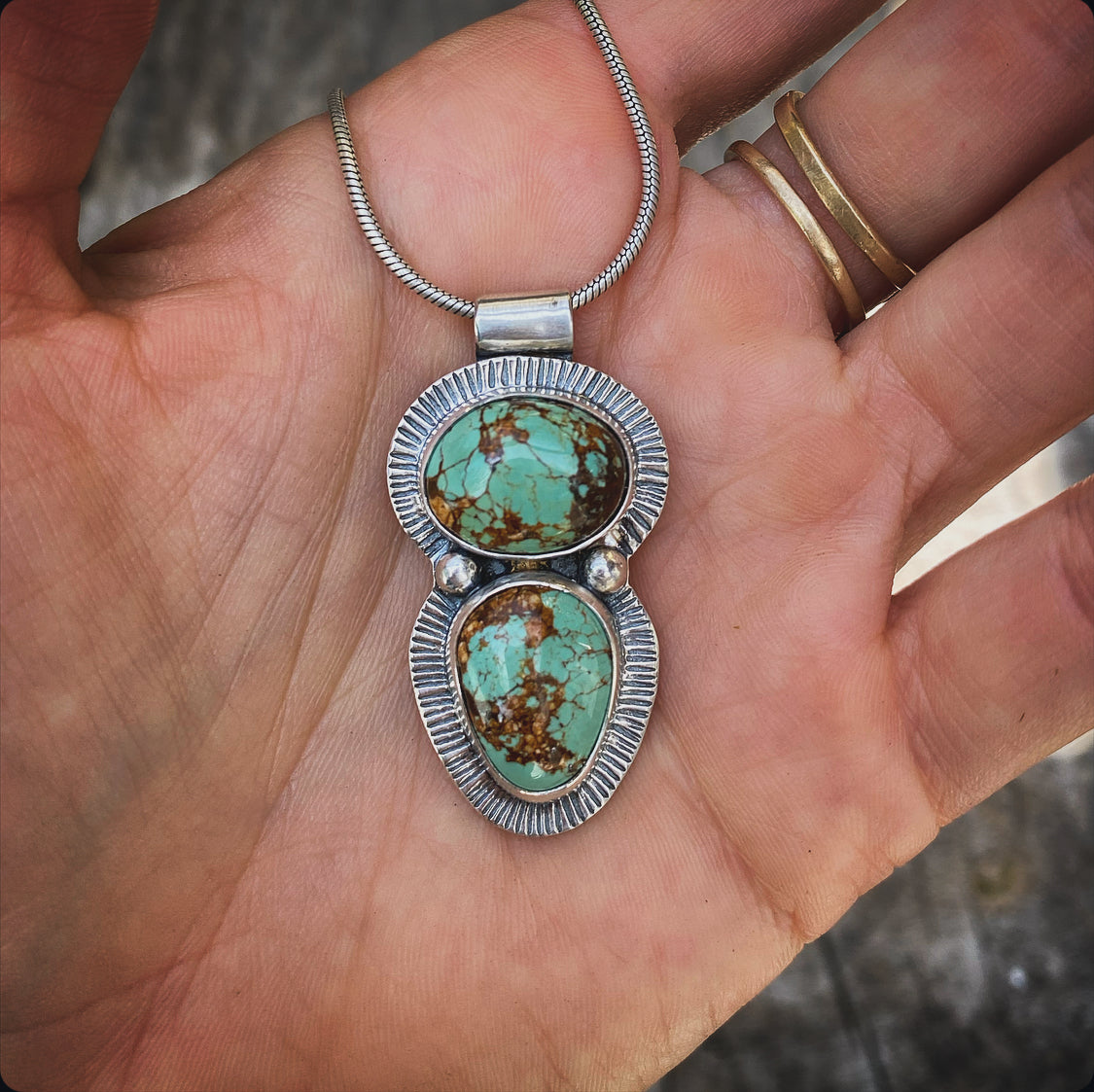 Turquoise Statement Necklace