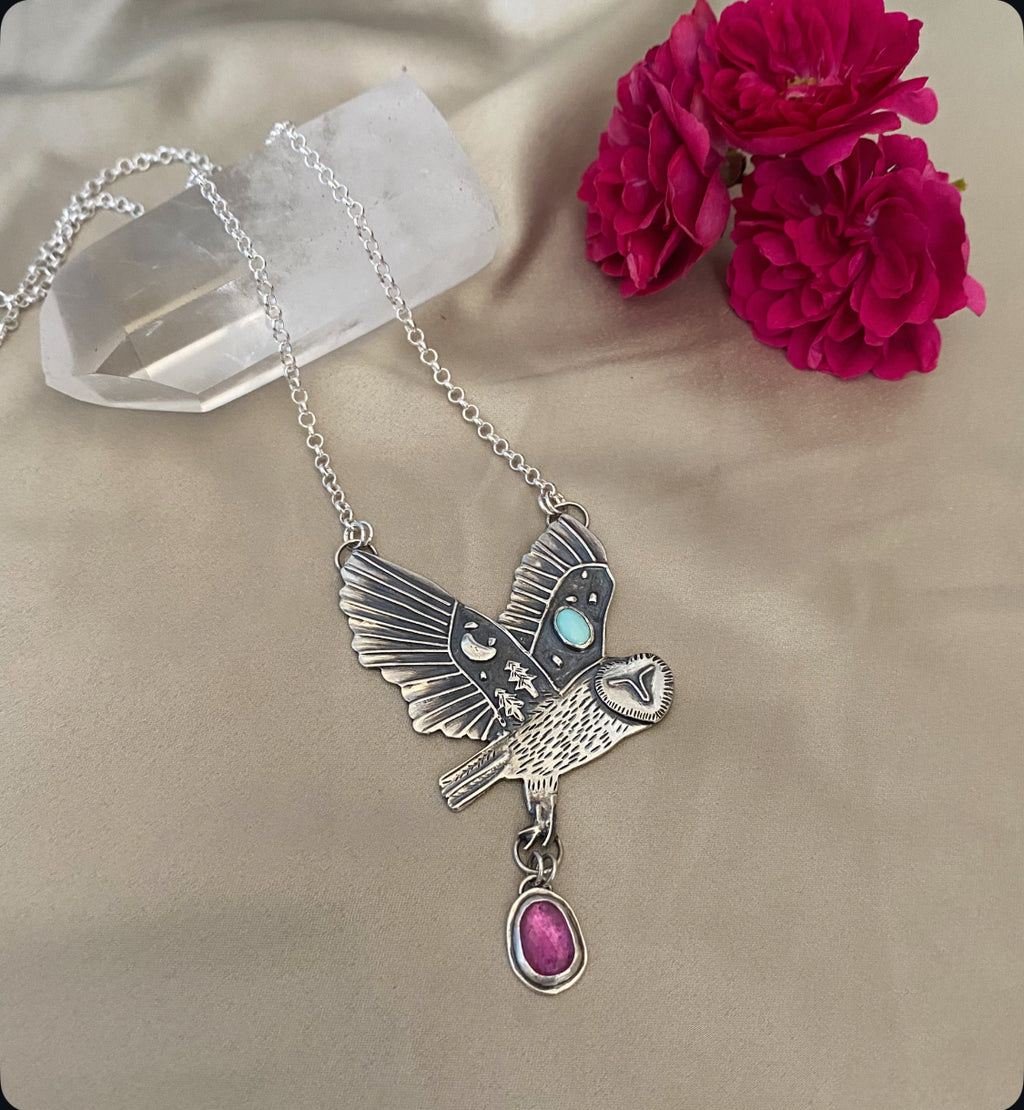 Owl Statement Necklace