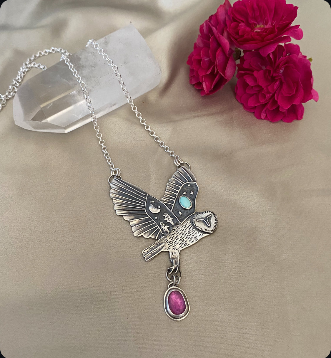 Owl Statement Necklace