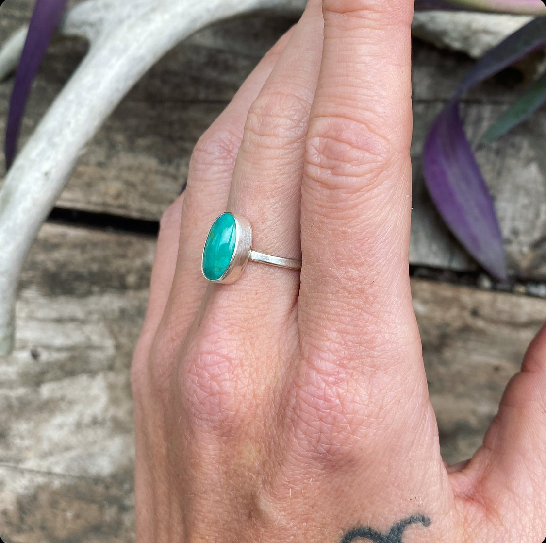 Turquoise Accent Ring