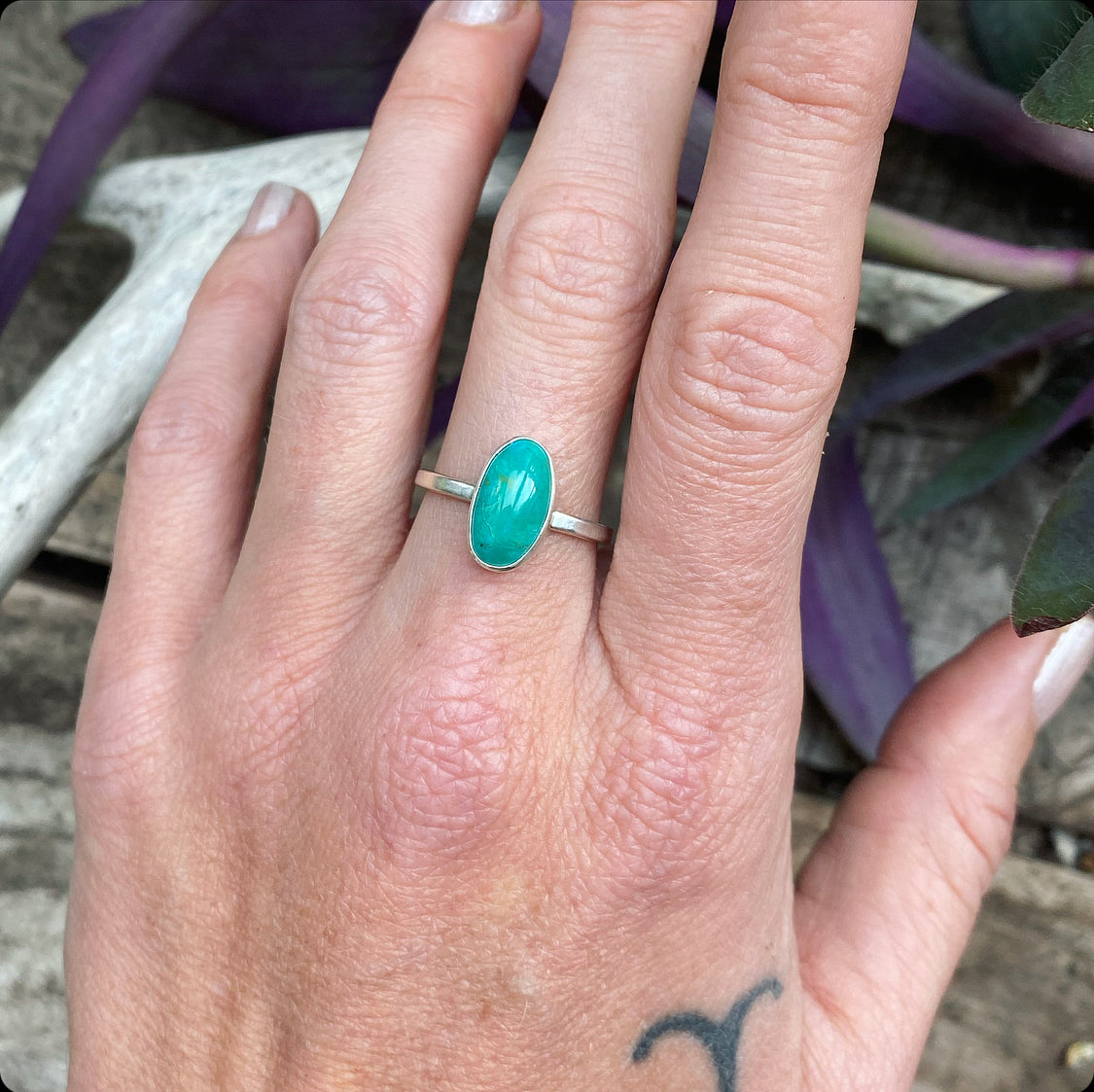 Turquoise Accent Ring