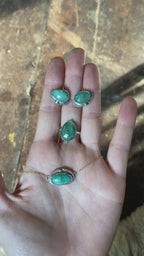 Emerald Sunburst Studs